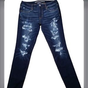 American Eagle distressed jeans